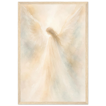 Ángel Abstracto – Cuadro Enmarcado