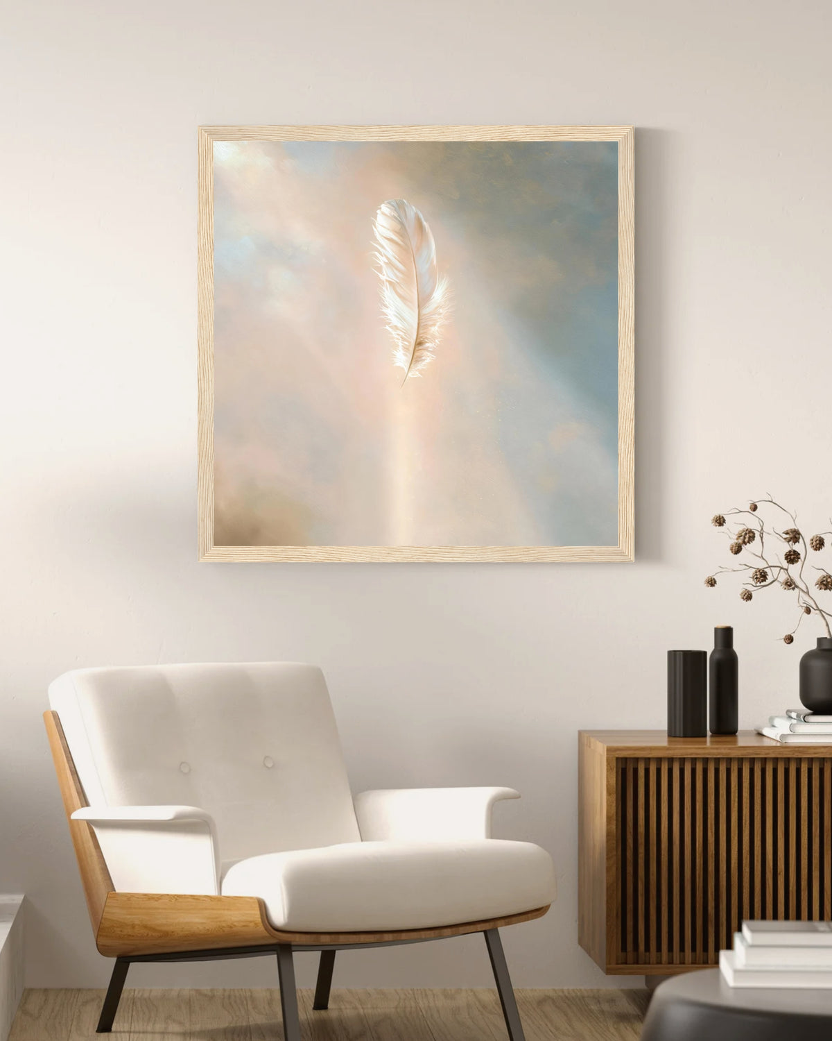 Señal del cielo – Cuadro Enmarcado