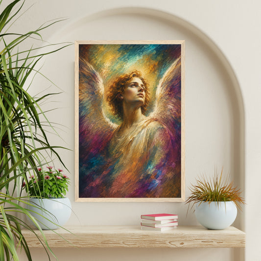 Ángel de Luz – Cuadro Enmarcado