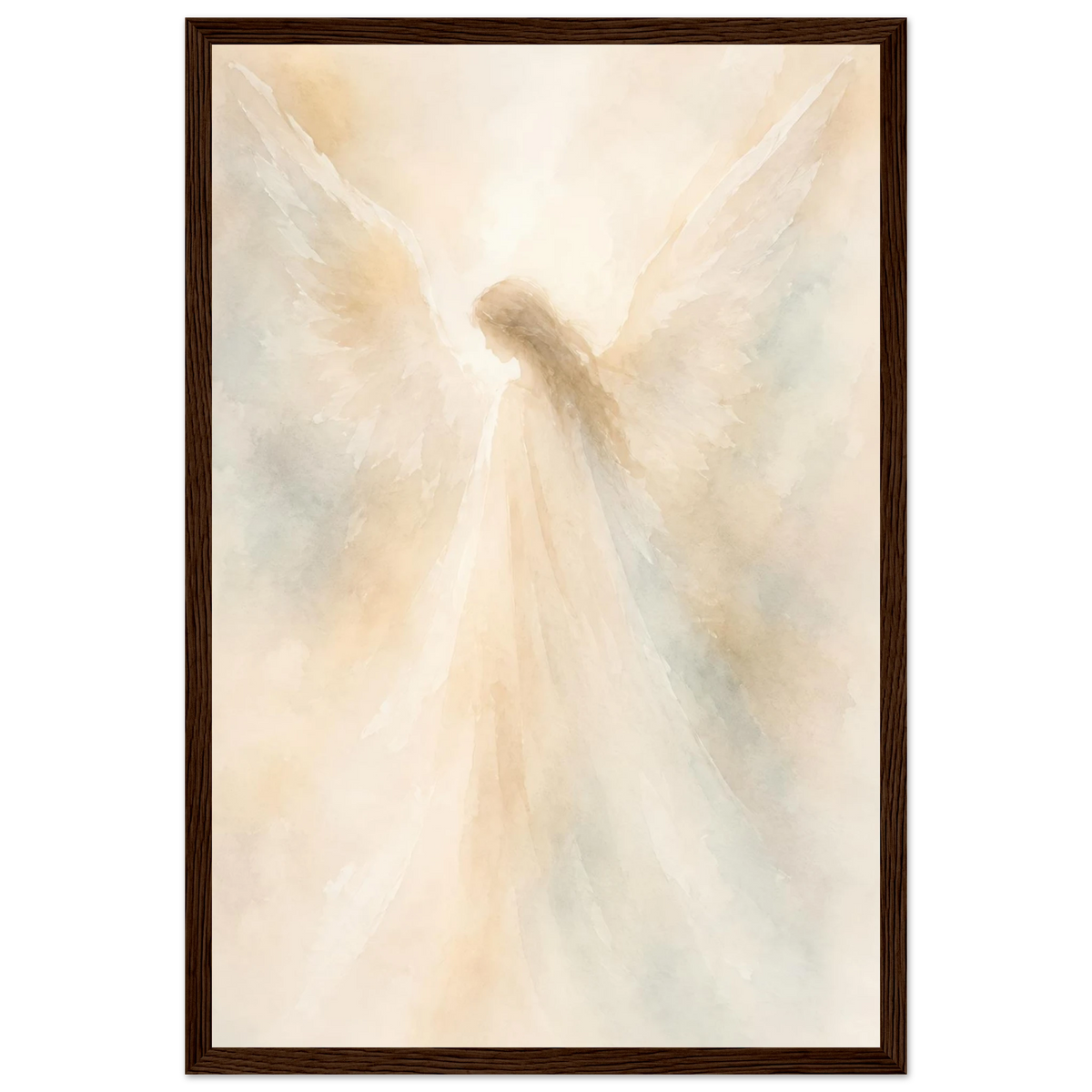 Ángel Abstracto – Cuadro Enmarcado